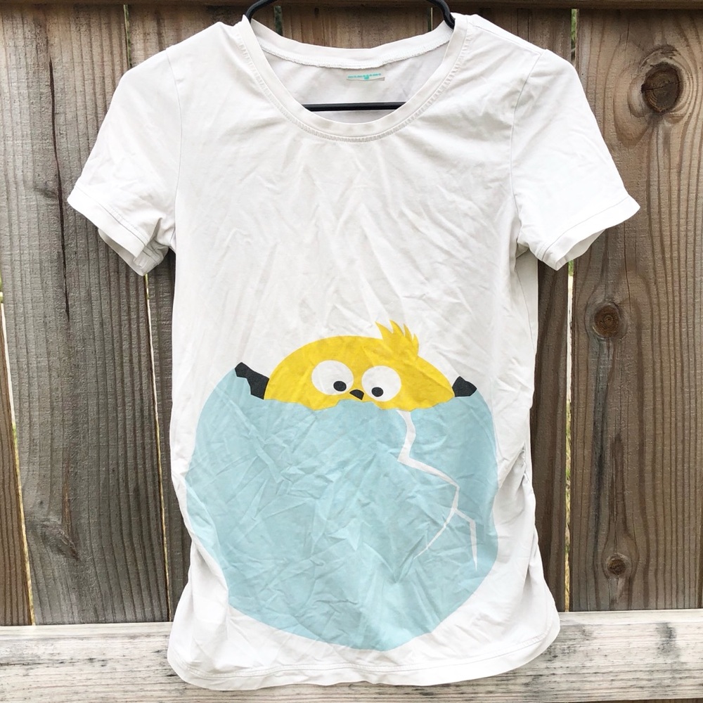 Maternity Hatching Chick Tee 💕